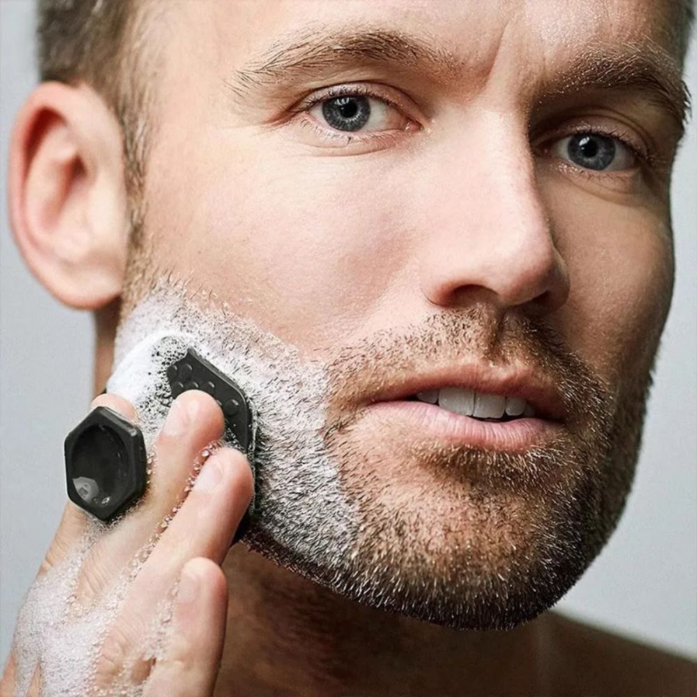 Silicone Face Scrubber Electric - Alwafore Gesichtsreinigungsbürste Scrubber Silikon Miniatur Gesicht