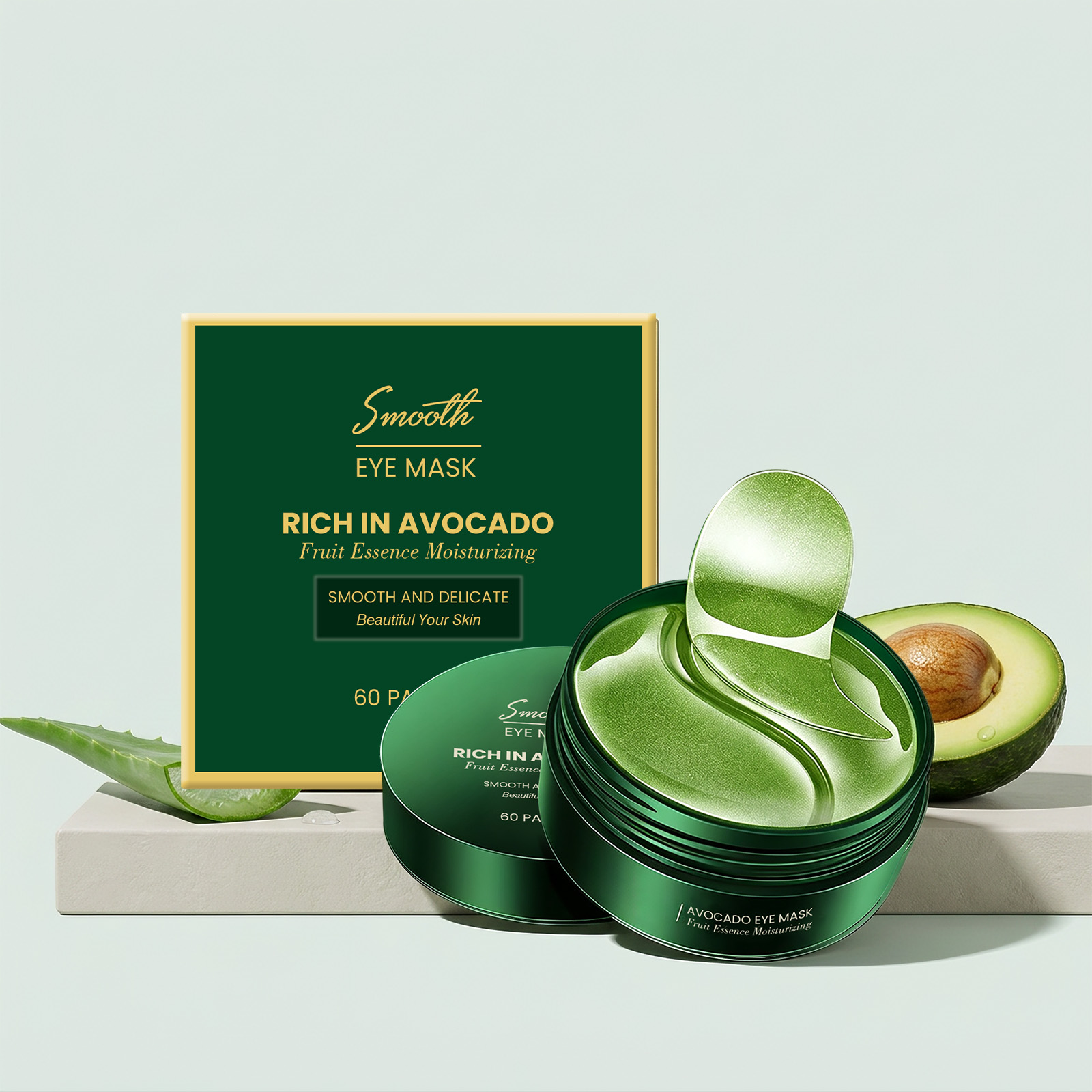 60 Stück Avocado-Kollagen-Auge – Collagen Under Eye Patches Bewertung und Preis