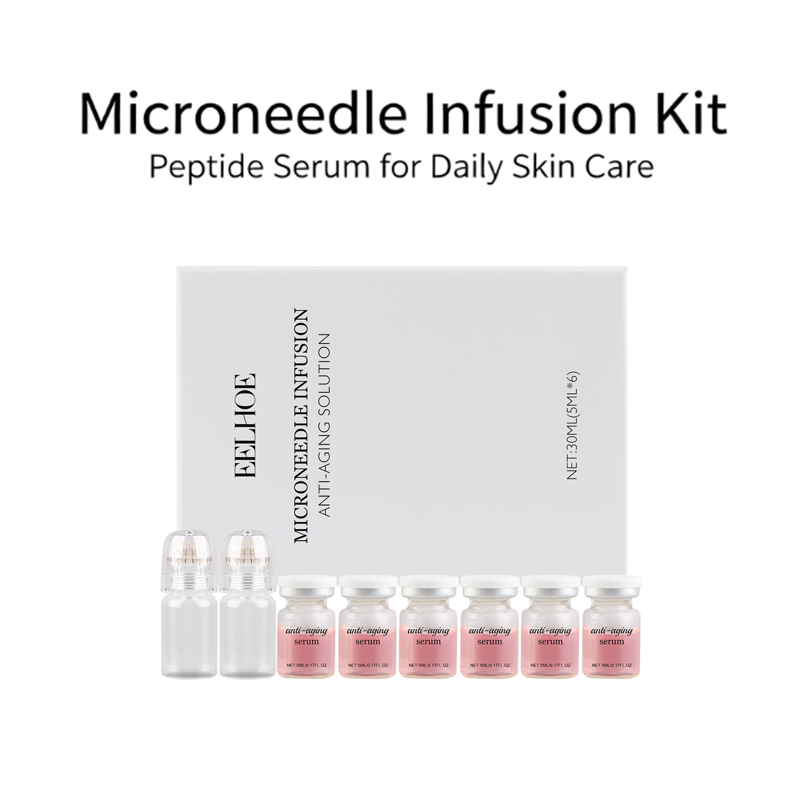 0,2 mm Mikronadel-Serum-Set 6  – Hyaluronic Acid Facial Serum Bewertung und Preis